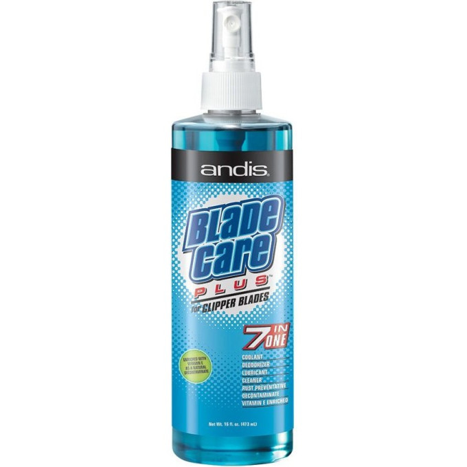 Спрей ANDIS Blade Care Plus для очистки ножей, 473 мл 12590
